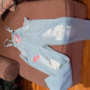 Jean overalls